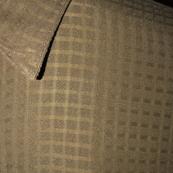 Alfani XL Extra Soft Brown XL Men’s shirt Like New - Picture 4 of 4